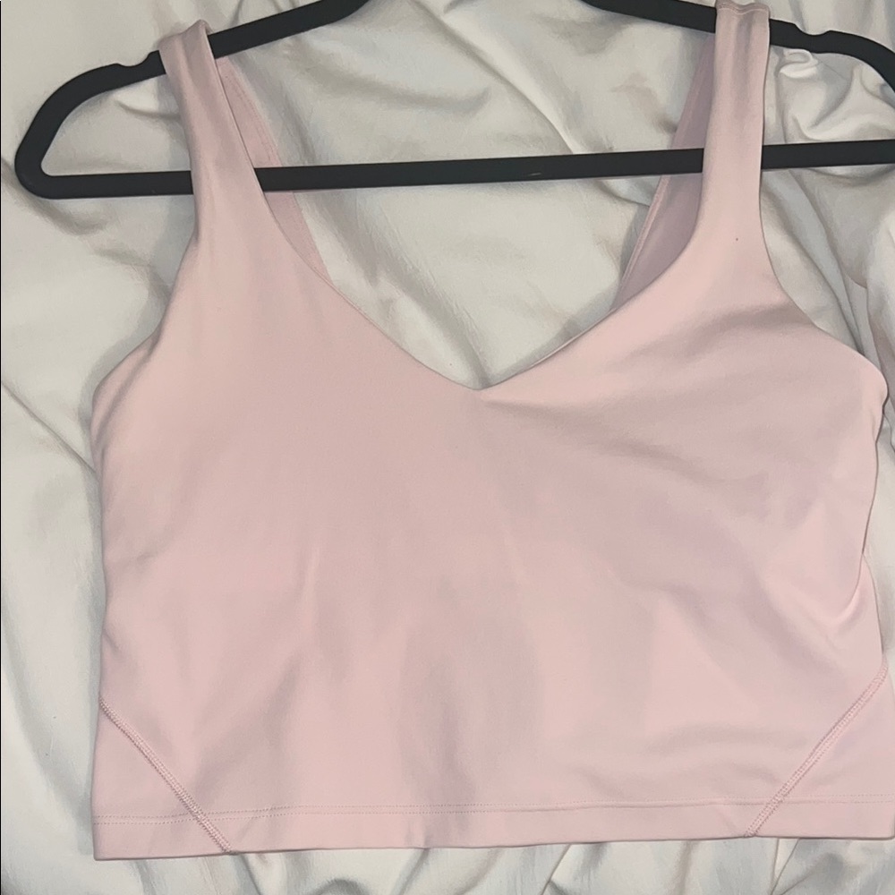 Lululemon Athletica Pink Tank Top with Wide Straps